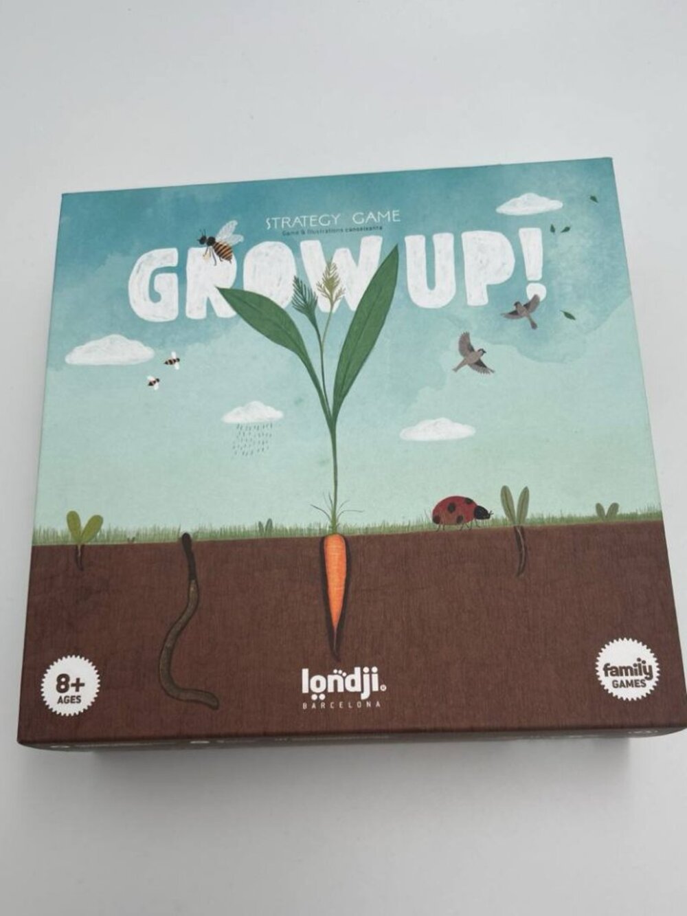 Londji Barcelona "Grow Up!" Family Strategy Board Game Complete 🌿🌱